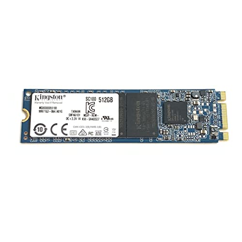 Amazon | Kingston SSD 512GB M.2 2280 SATA 6 Gb/s SC180シリーズ